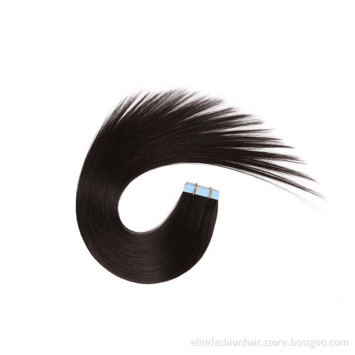 Brazilian Tape Extensions Human Hair Silky Straight 100% Virgin Hair Extensions Invisible 12''-30'' Human Remy Hair